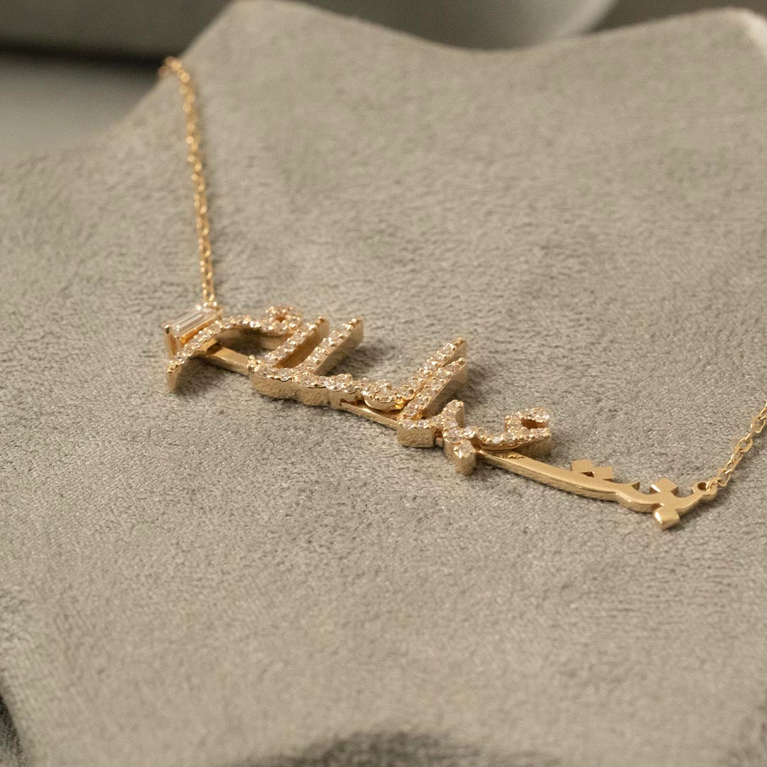 Ca–love–graphy Necklace - Bint - Paved