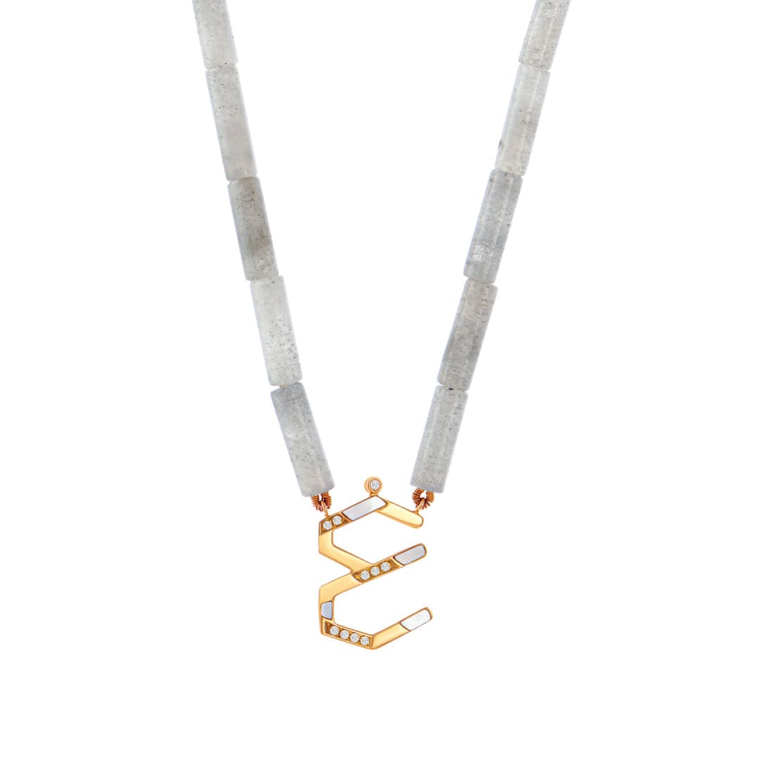 28 Collection Necklace (غ) - Charmaleena Jewellery