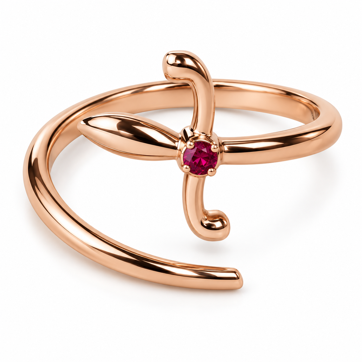 Swords of Love Ring — Special Edition- Pink Sapphire - Charmaleena Jewellery - Diamond Jewellery - Swords of love