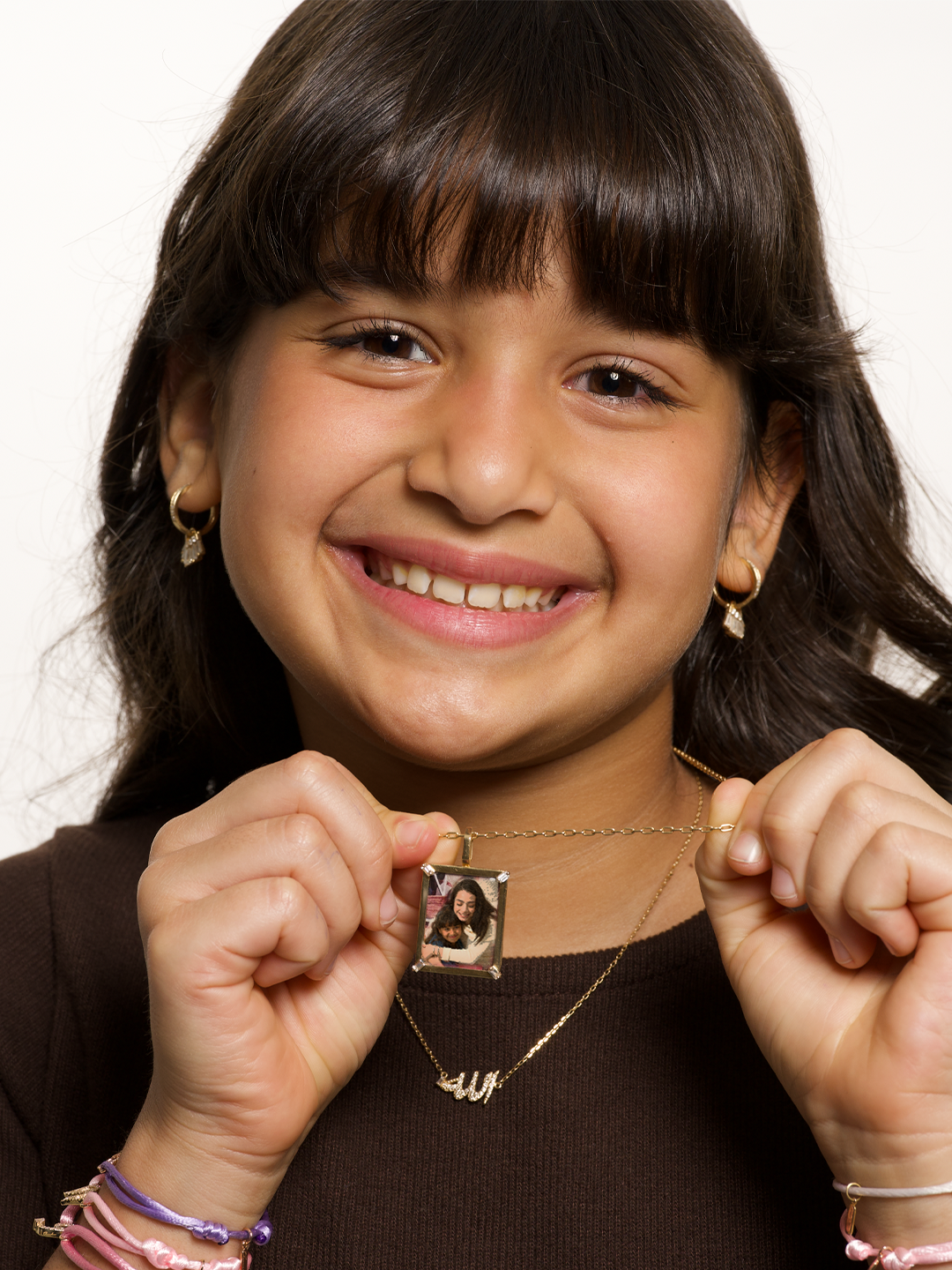 Tales & Treasures -Picture Pendant - Yellow