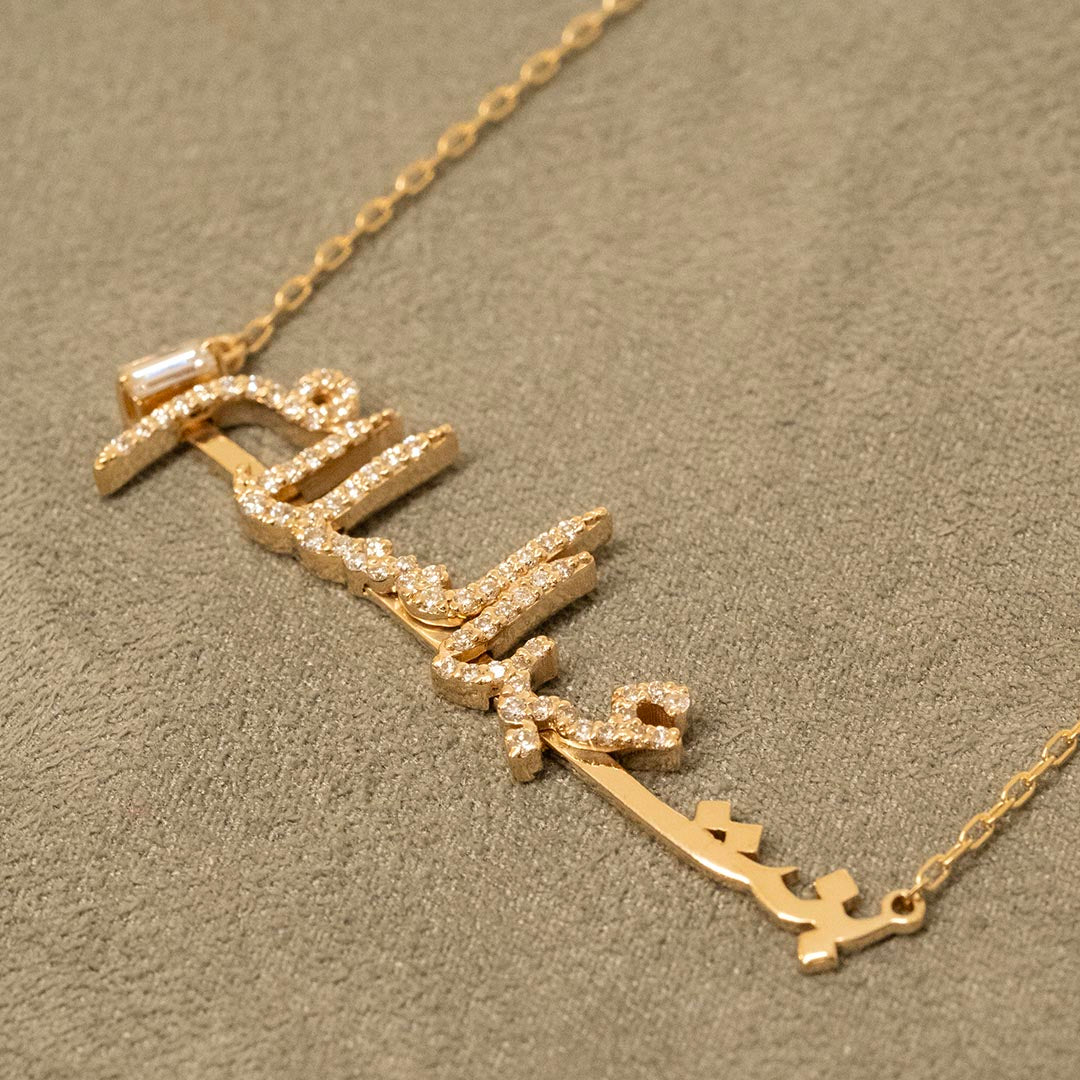 Ca–love–graphy Necklace - Bint - Paved