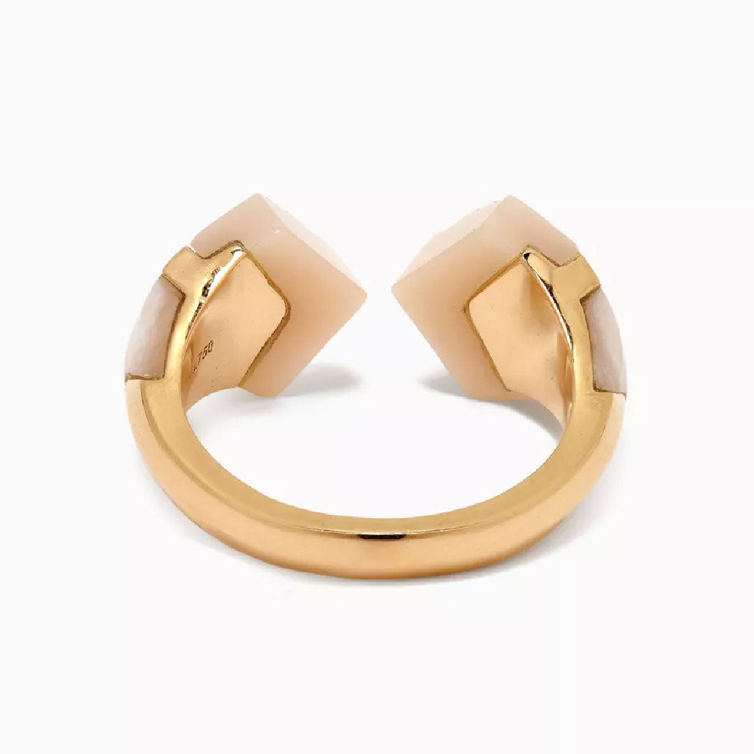 Elements Ring - Pink Opal - Charmaleena Jewellery