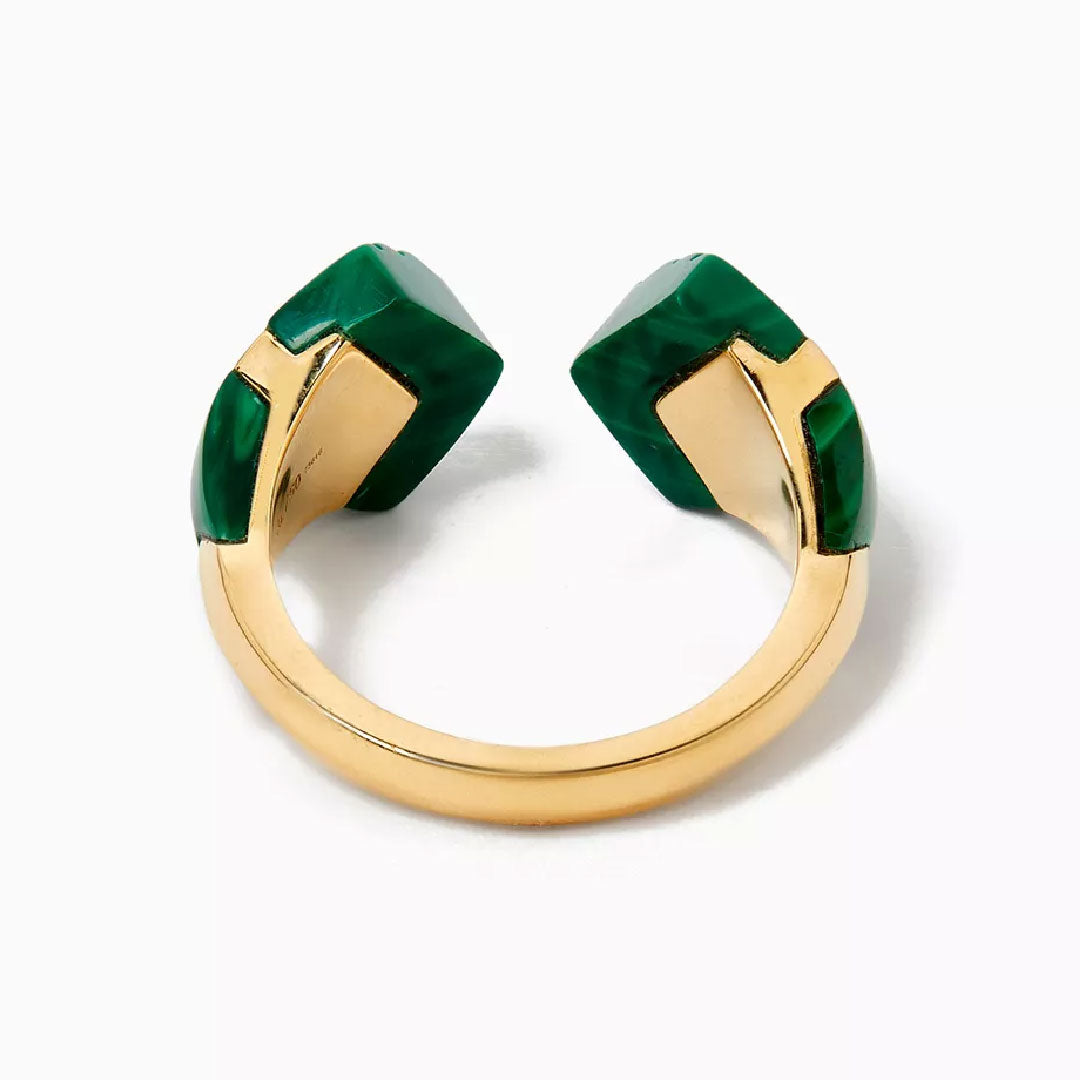 Elements Ring - Malachite - Charmaleena Jewellery