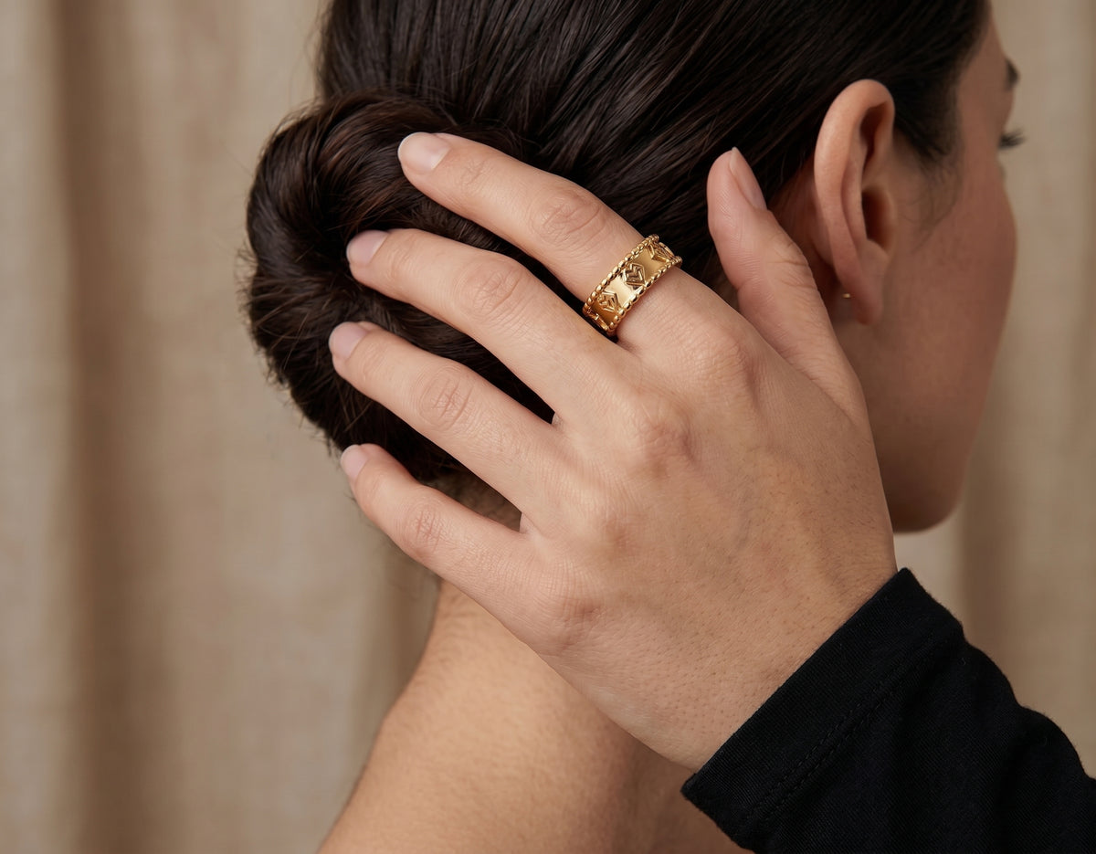 My Heart - Engament Ring - Yellow Gold