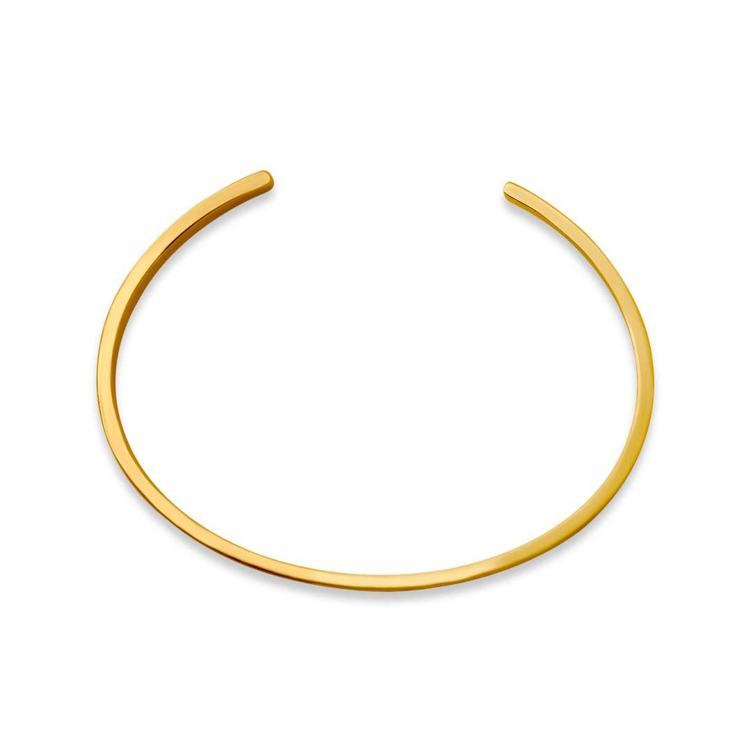 Golden Baguette Bangle - Yellow - Charmaleena Jewellery