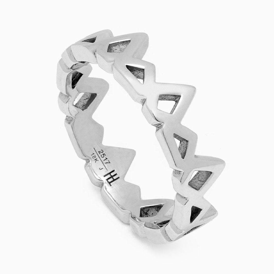 My Star Ring - White - Charmaleena Jewellery