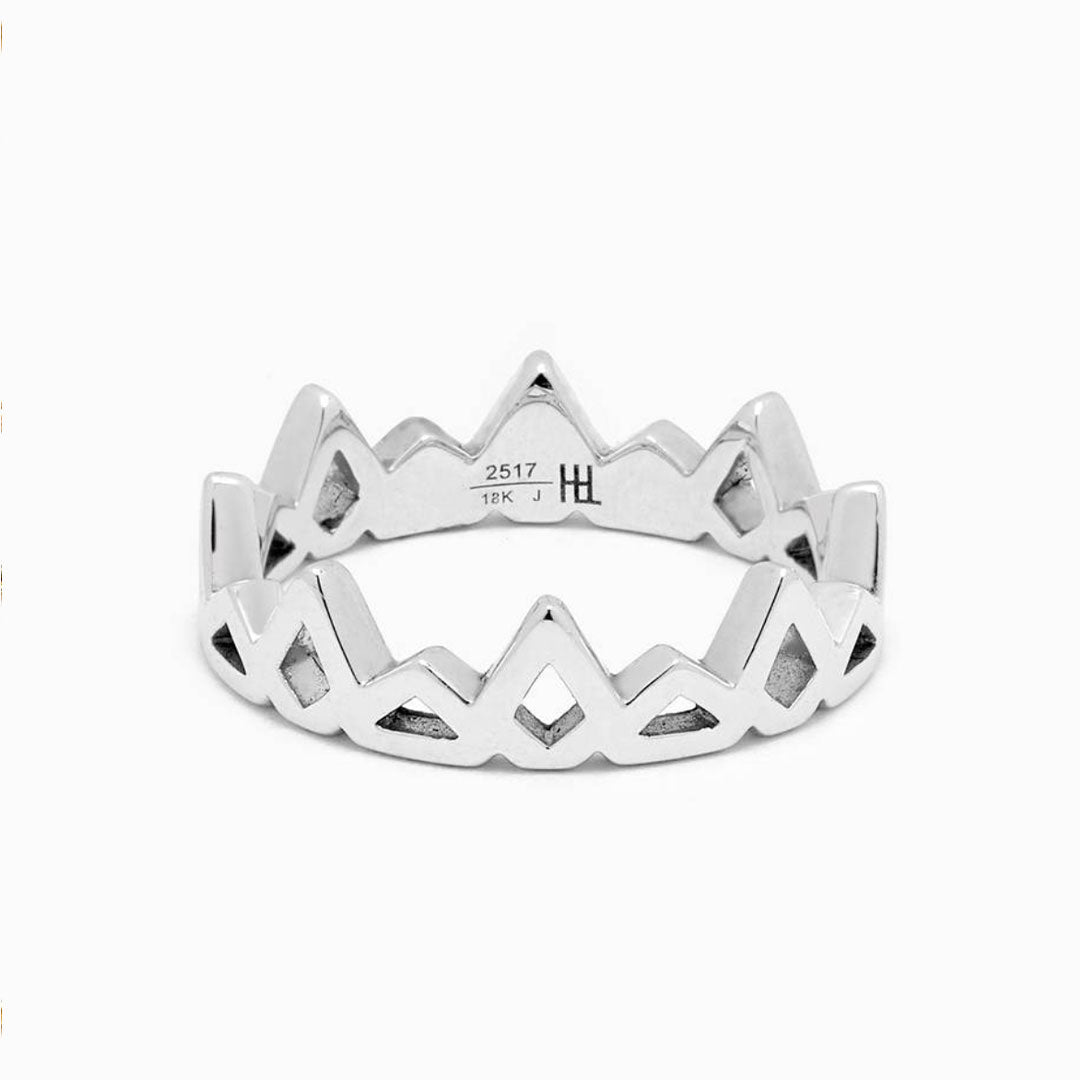 My Star Ring - White - Charmaleena Jewellery