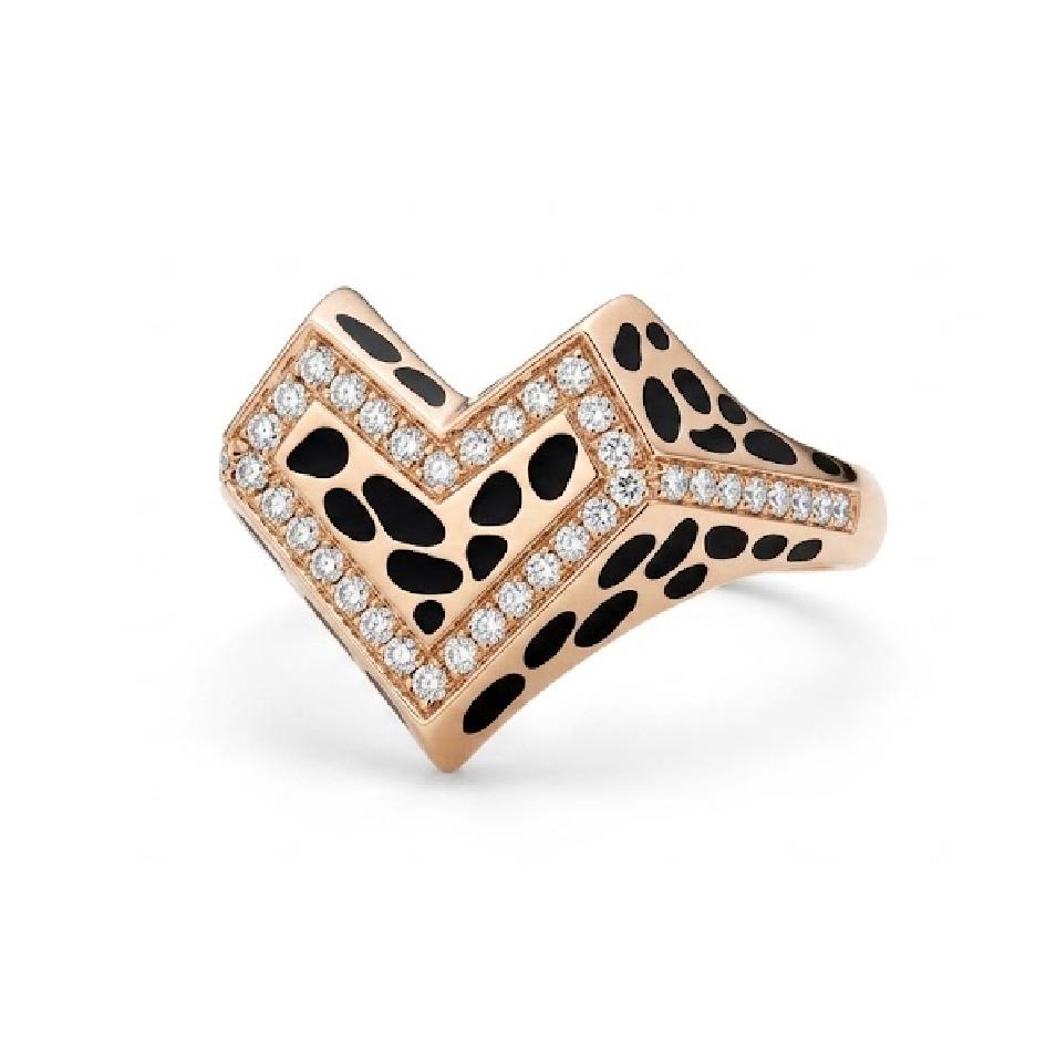 My Heart - Wild At Heart Petite Ring - Yellow Gold
