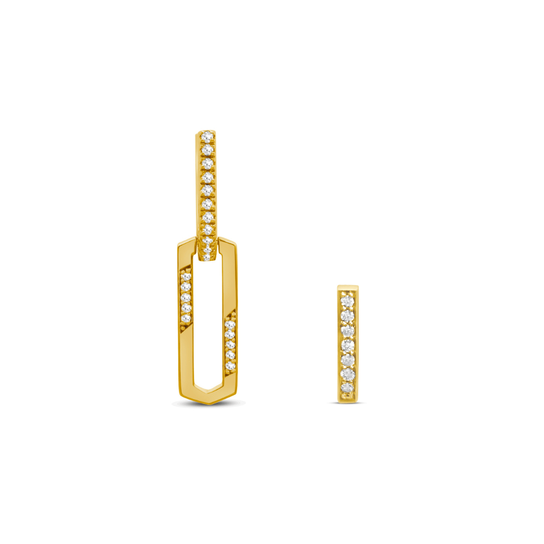 Charmed Earring - Paved - Charmaleena Jewellery