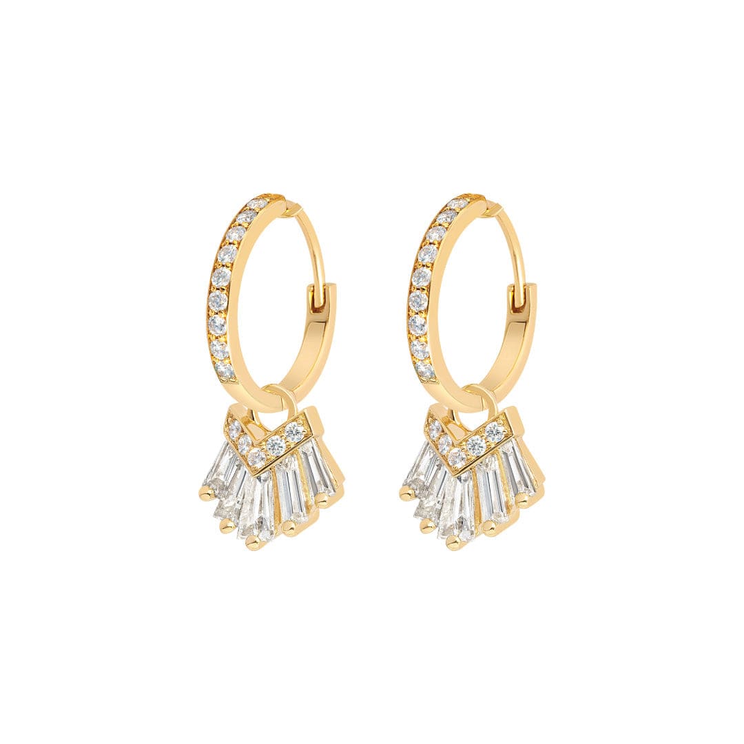 Elements Ear Huggie Earrings - Charmaleena Jewellery