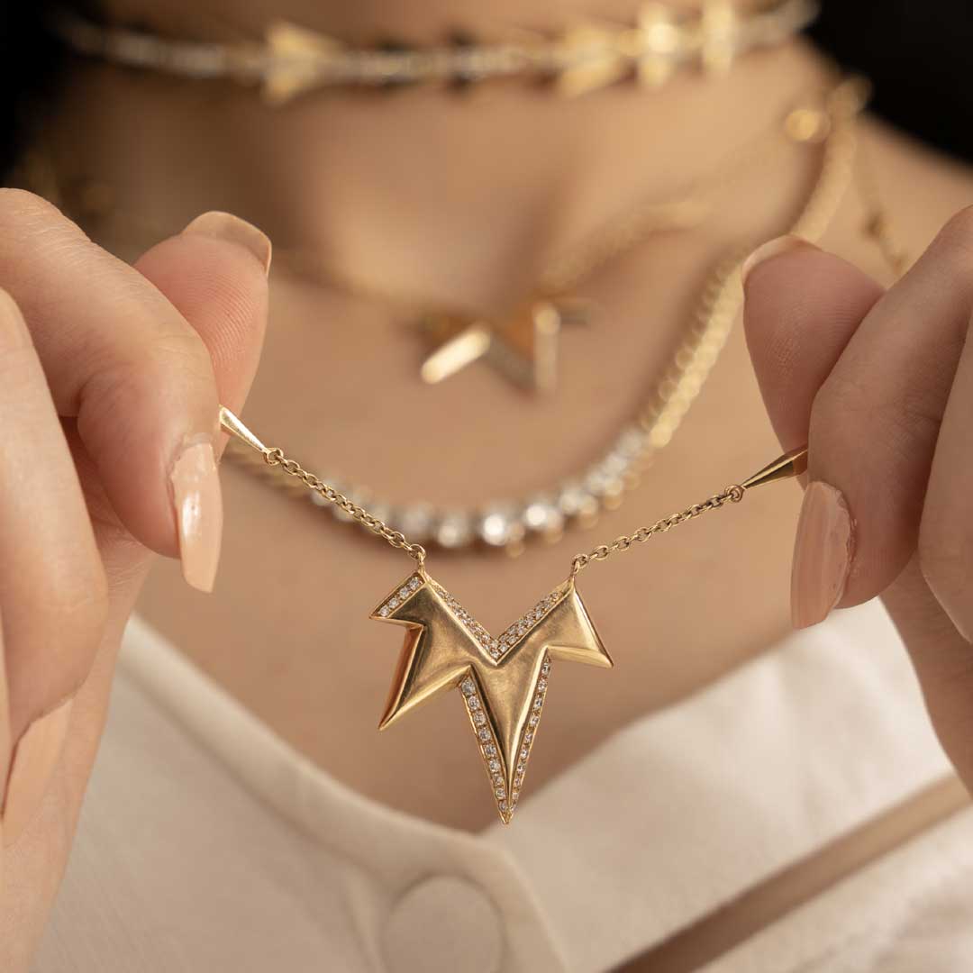 Energy Pendant - Yellow - Charmaleena Jewellery