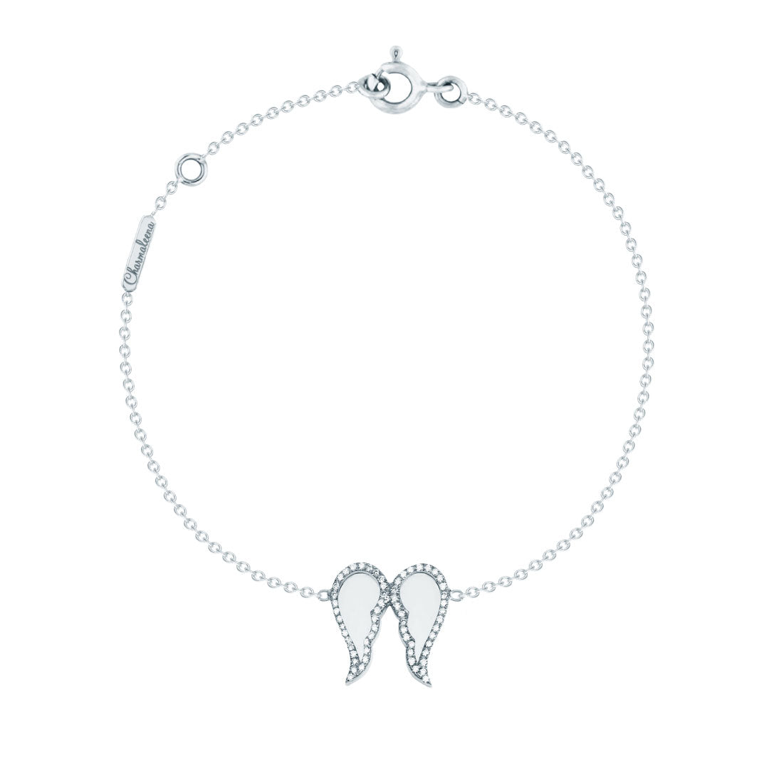 Freedom Bracelet - White - Charmaleena Jewellery