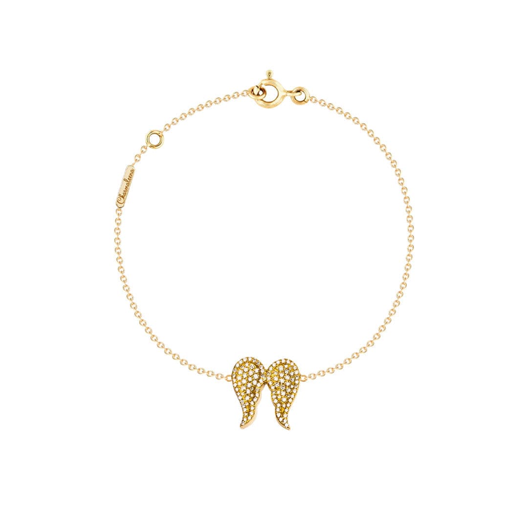 Freedom Bracelet - Pave - Yellow - Charmaleena Jewellery