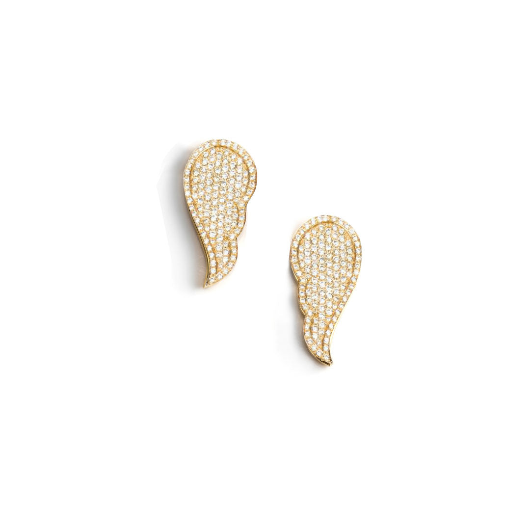 Freedom Necklace - Pave - Yellow - Charmaleena Jewellery