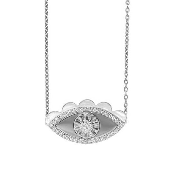 My Eyes Necklace - Charmaleena Jewellery