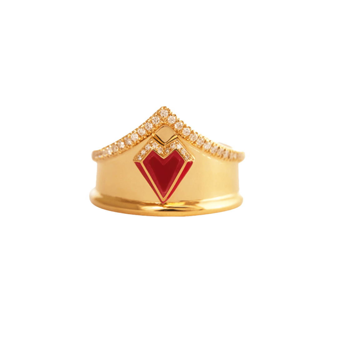 My Heart Hero Ring - Charmaleena Jewellery