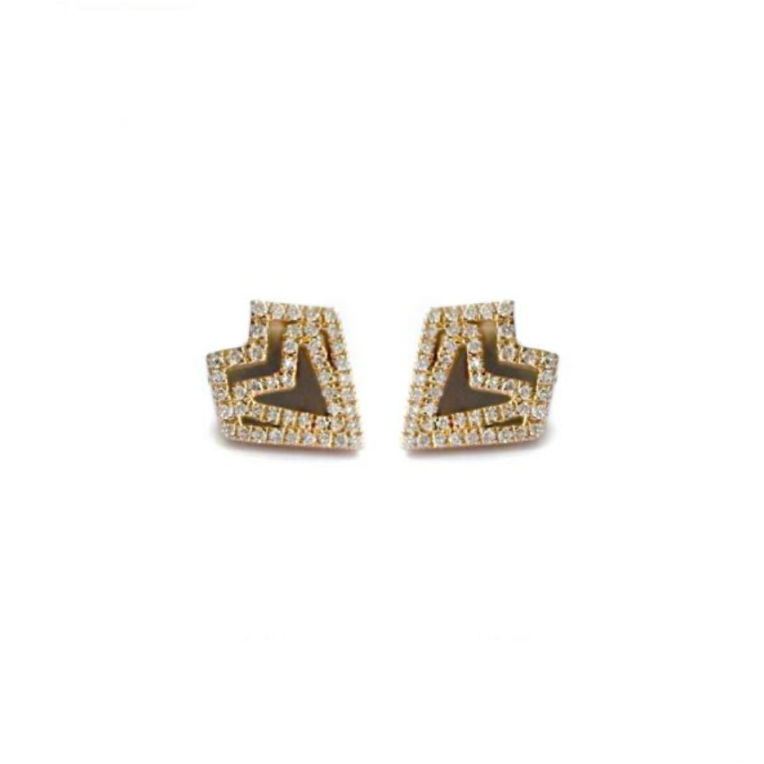 My Heart Petite Earrings. - Charmaleena Jewellery