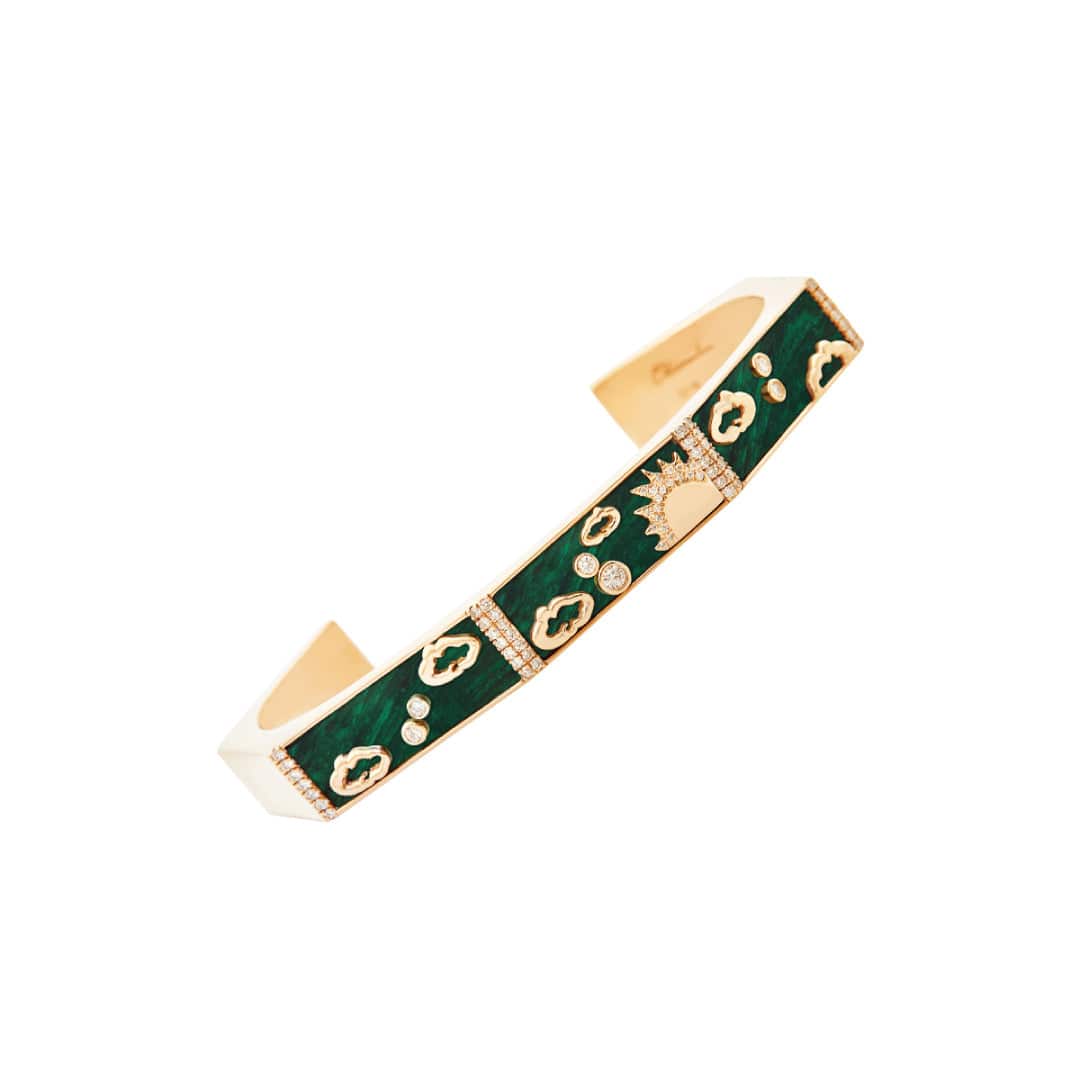 My Sky Day Bangle - Charmaleena Jewellery
