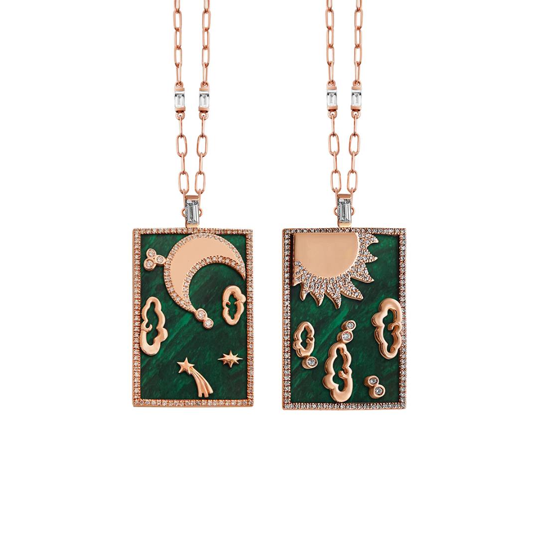 My Sky Day & Night Necklace - Charmaleena Jewellery