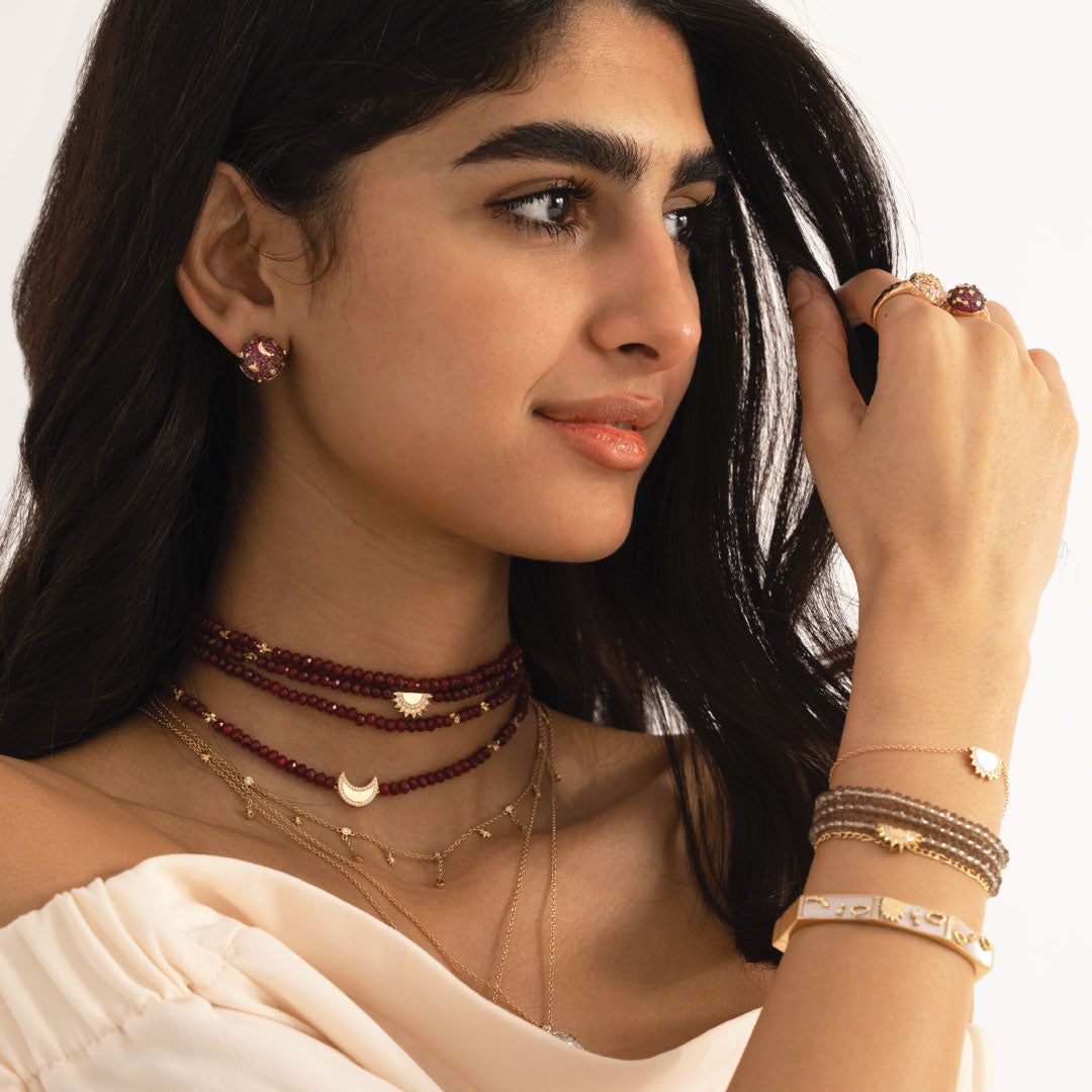 My Sky Sun Choker - Charmaleena Jewellery