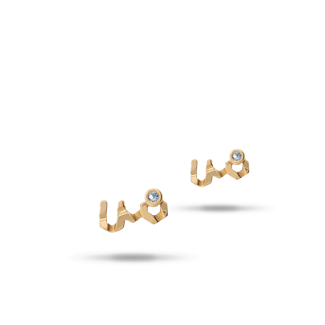 Petite 28 Earrings  (س) - Charmaleena Jewellery