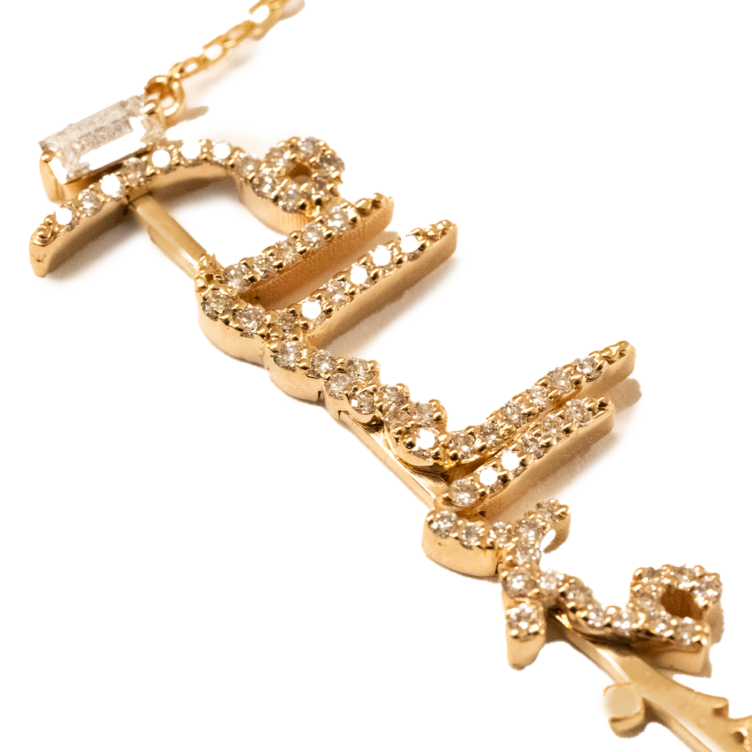 Ca–love–graphy Necklace - Bint - Paved