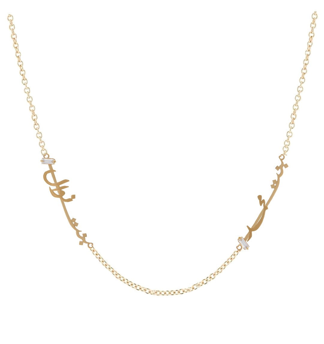 Ca–love–graphy Necklace - Double Bint