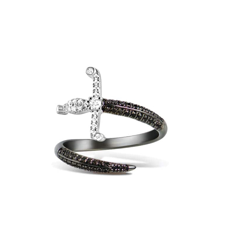 Swords of Love-Ring. - Charmaleena Jewellery