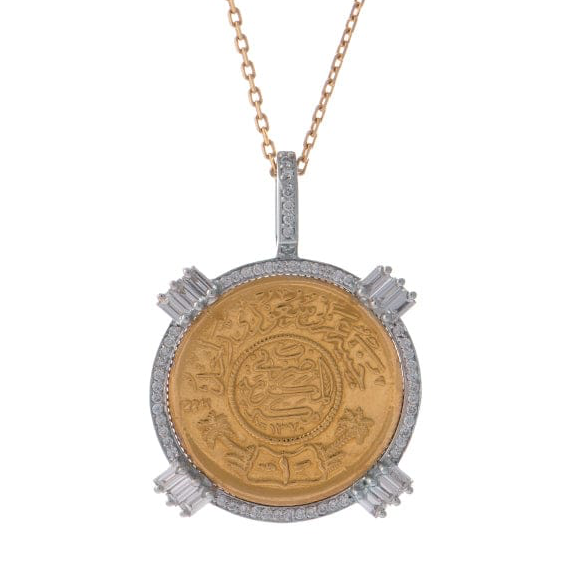 Tales & Treasures - Coin Pendant / Earring - Gold
