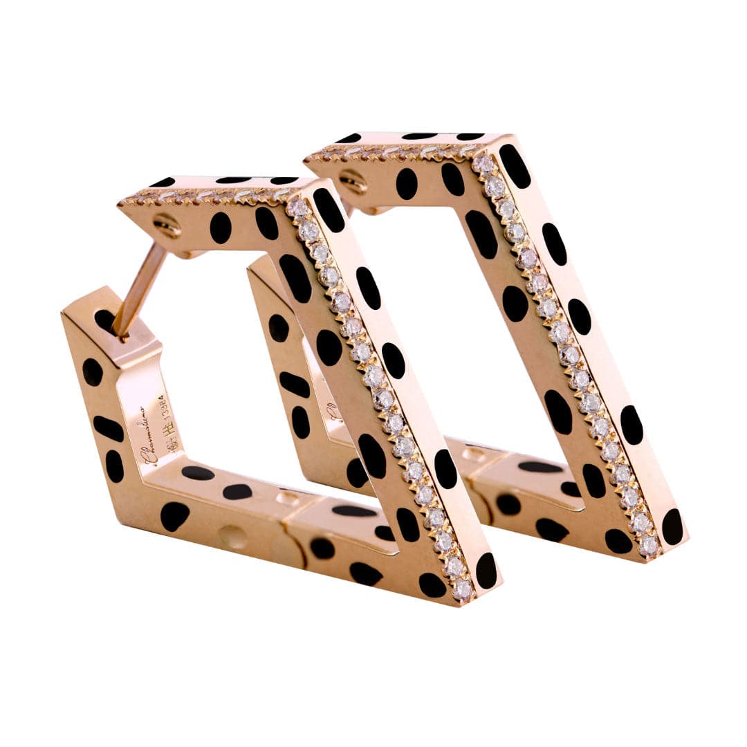Wild At Heart Earrings - Charmaleena Jewellery