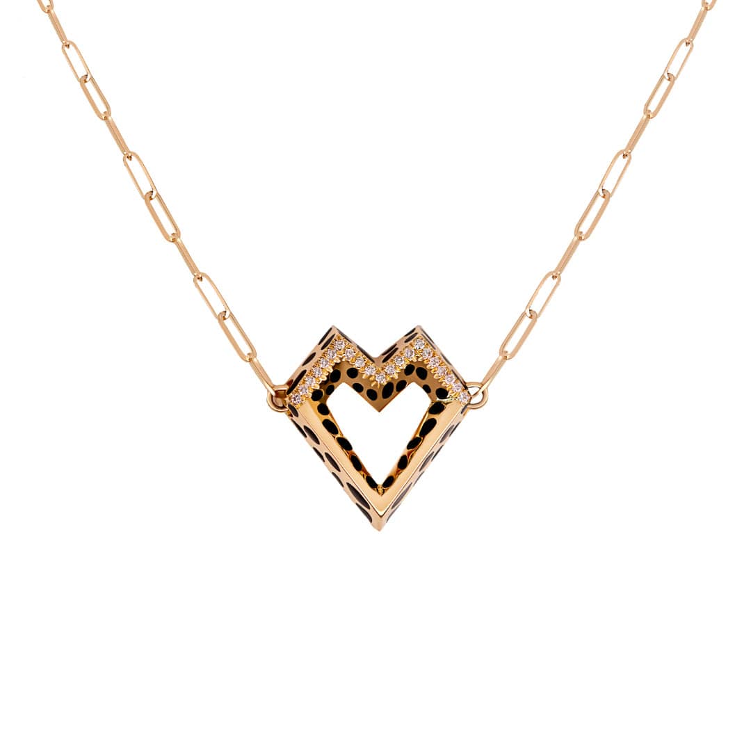 Wild at Heart Necklace - Charmaleena Jewellery