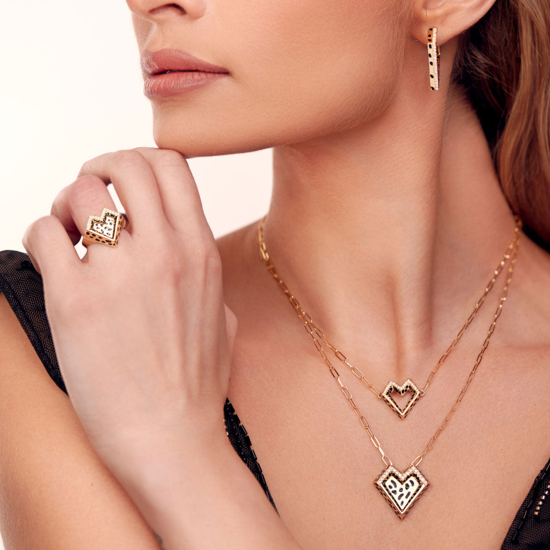Wild at Heart Necklace - Charmaleena Jewellery
