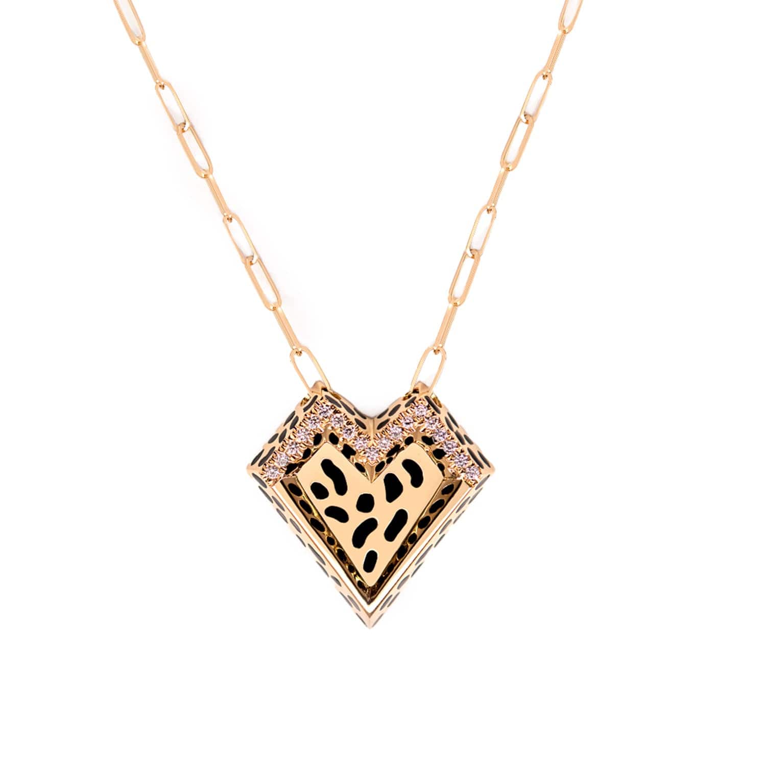 Wild At Heart Pendant - Charmaleena Jewellery