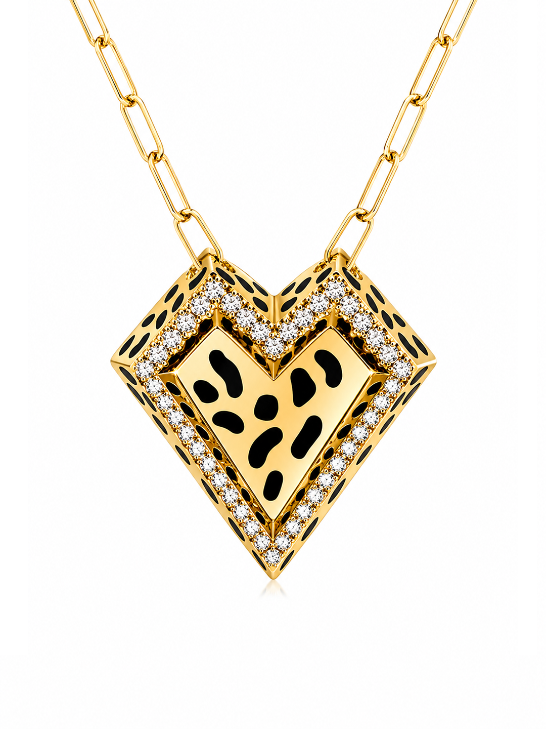 My Heart - Wild At Heart Pendant - Paved