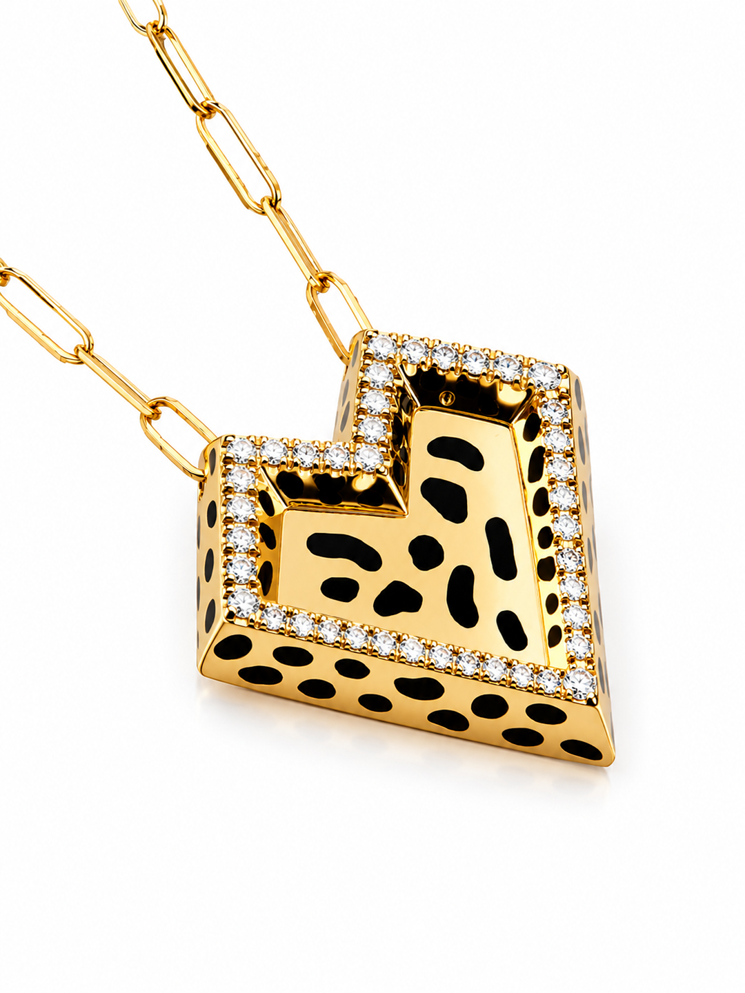 My Heart - Wild At Heart Pendant - Paved