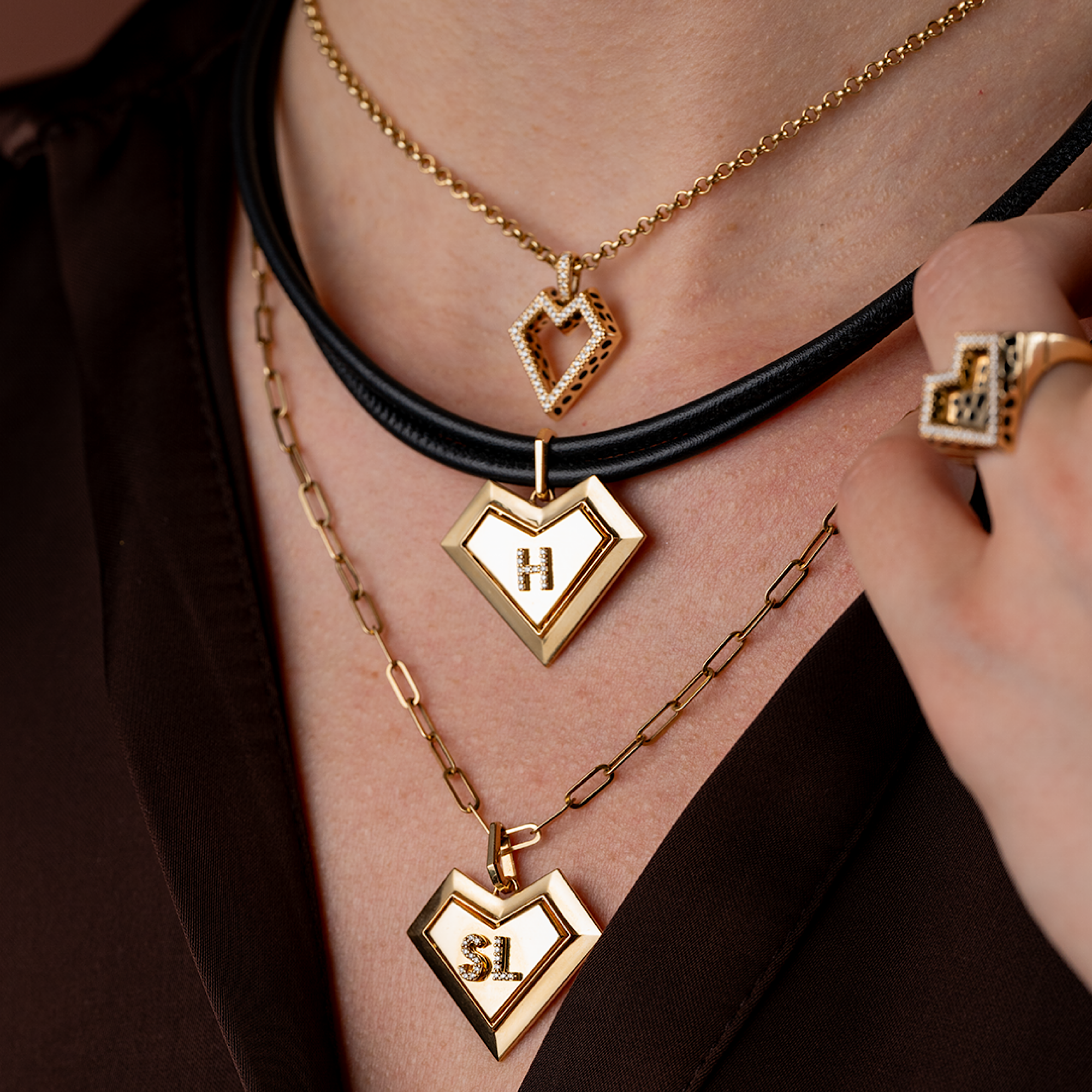 My Heart Medallion- Custom Special edition - One Letter