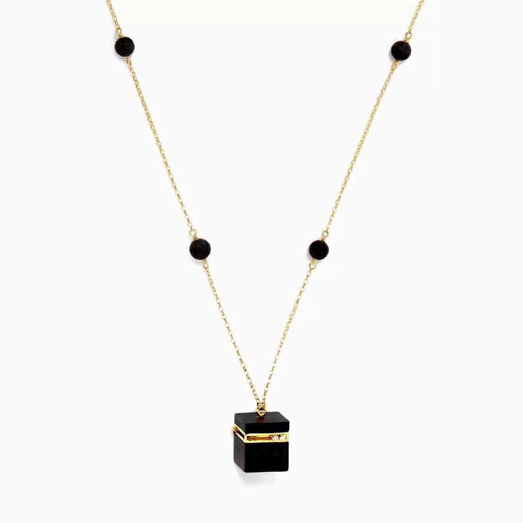 Kaaba Necklace - Paved