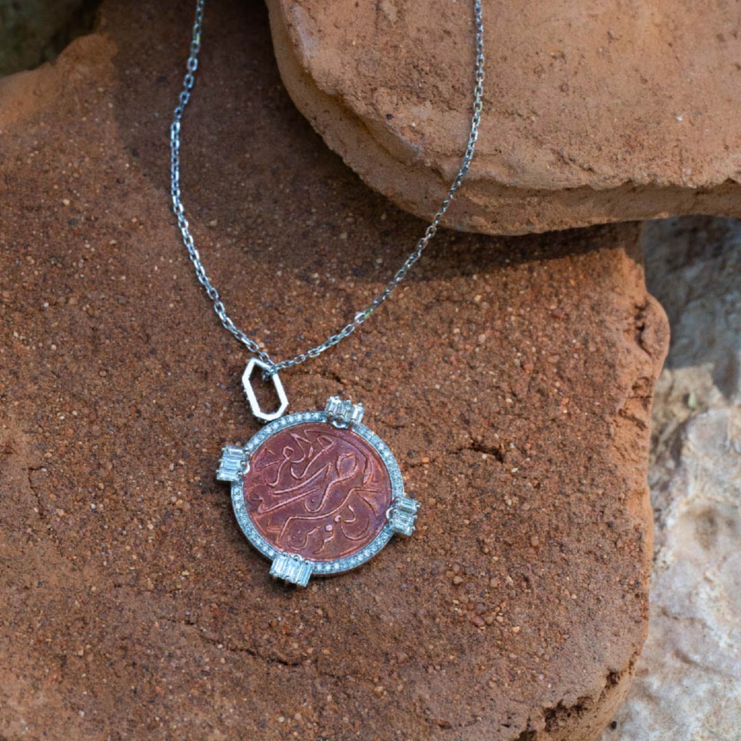 Tales & Treasures - Pendant / Earring - Copper Coin - Charmaleena Jewellery