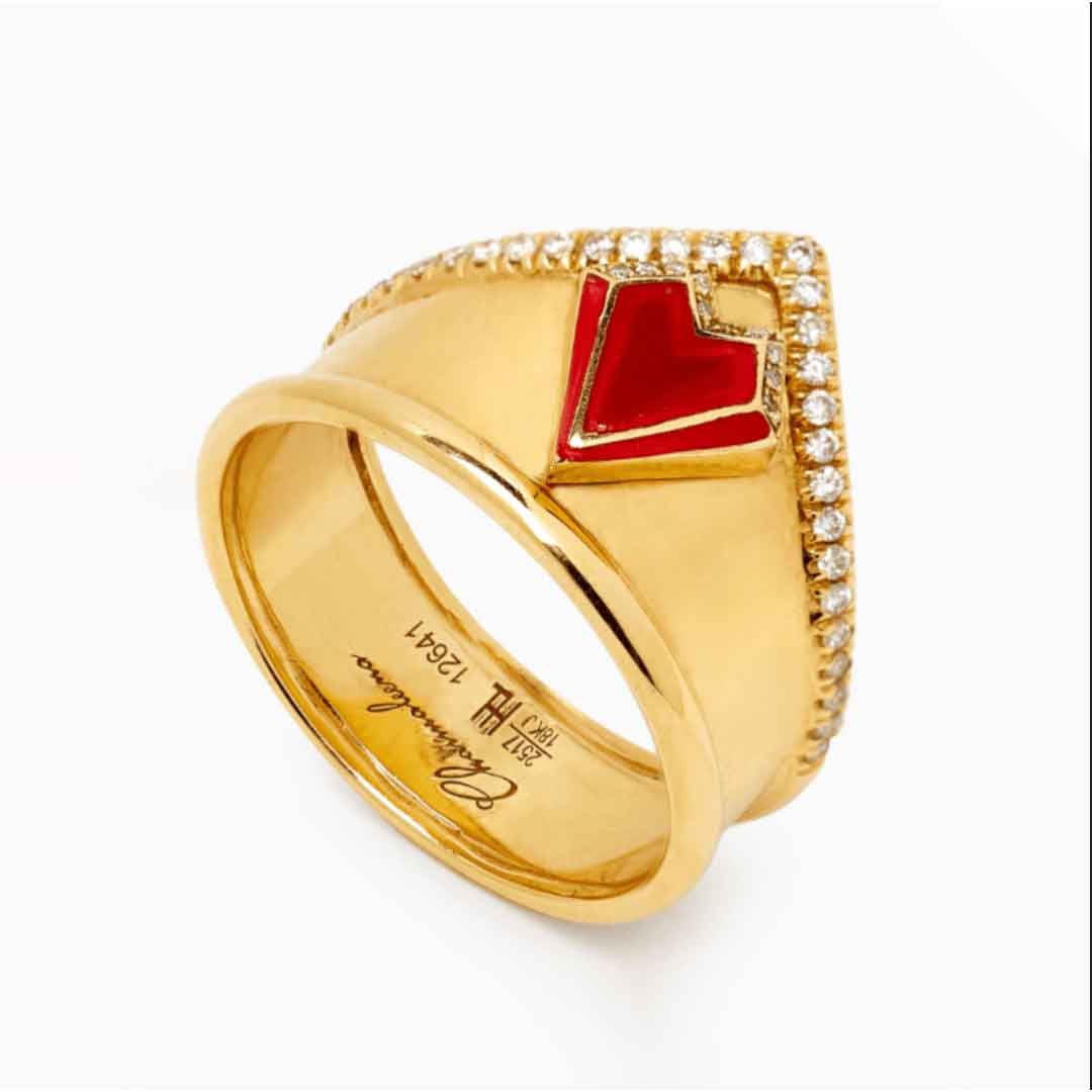 My Heart Hero Ring - Charmaleena Jewellery