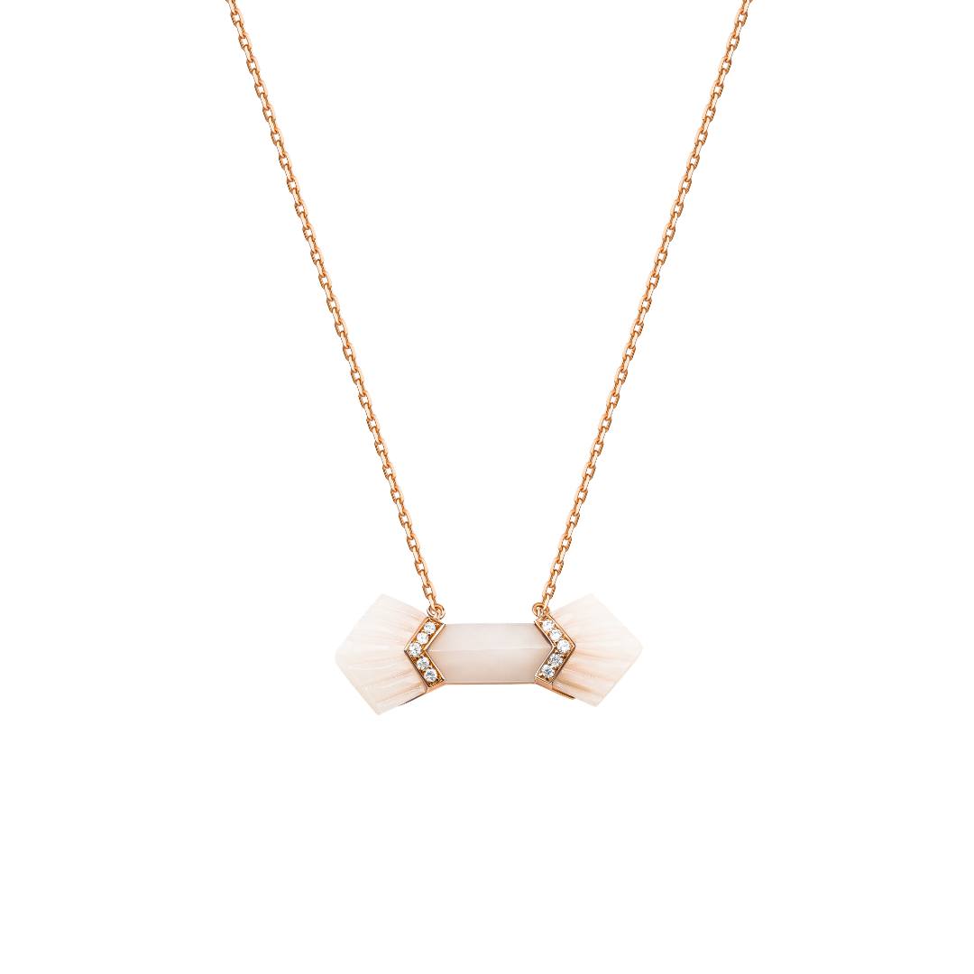 Elements Necklace - Pink - Charmaleena Jewellery