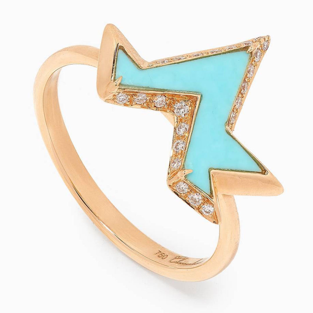 Energy Ring - Turquoise - Charmaleena Jewellery