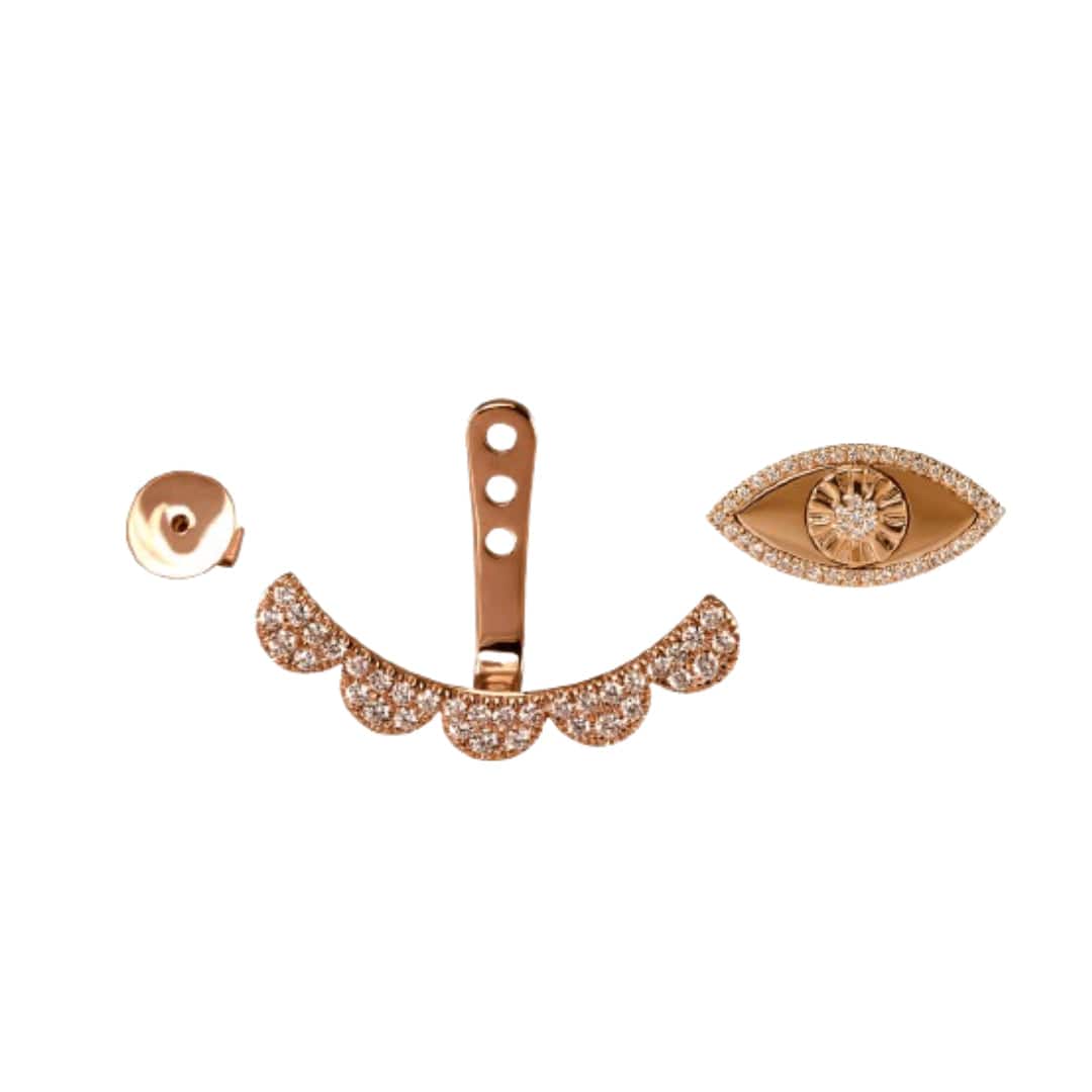 My Eyes-Earrings - Charmaleena Jewellery
