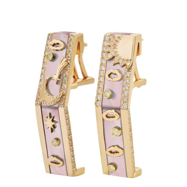 My Sky Day & Night Earrings - Charmaleena Jewellery