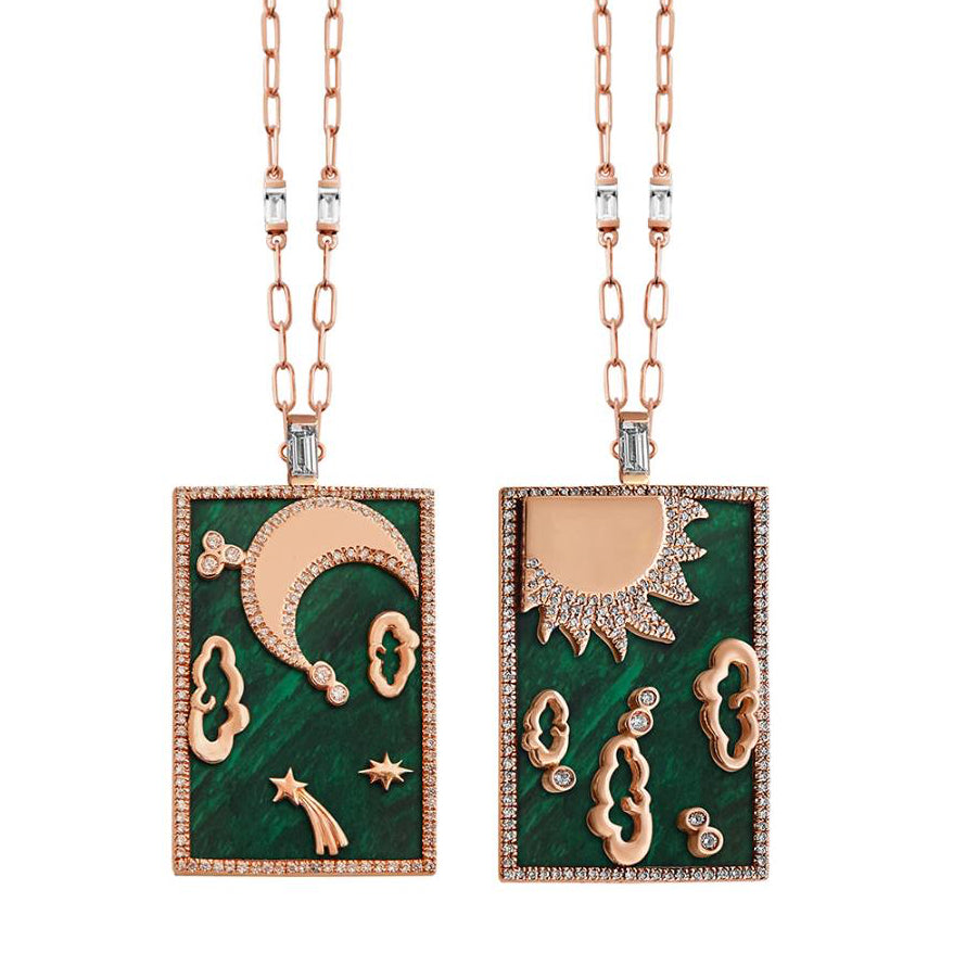 My Sky Day & Night Necklace - Charmaleena Jewellery