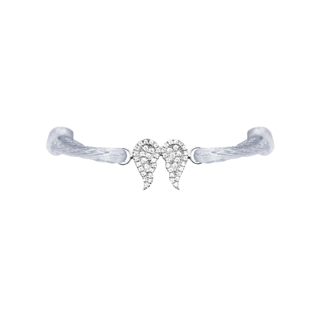 Petite Freedom Bracelet White Gold - Charmaleena Jewellery